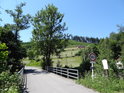 Silniční most přes Tichou Orlici u obce Sobkovice.