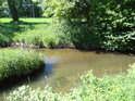 Králický potok posiluje Tichou Orlici zprava na území města Králíky.
